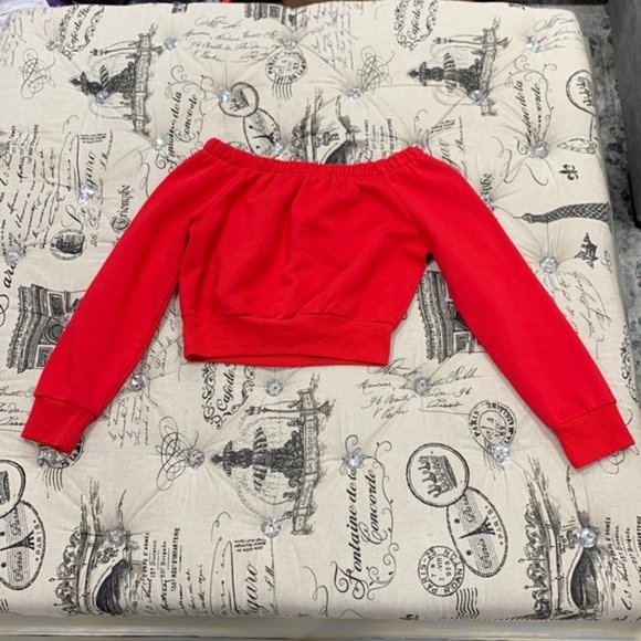 Garage Red Crop Top XS - Picture 2 of 3